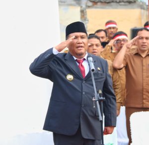 Pada Apel Kebangsaan HUT Ke-77 RI, Pj Bupati Pidie Minta OKP Dan Ormas Terus Rawat Kesatuan Dan Persatuan Bangsa