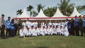 Upacara HUT Ke-77 Kemerdekaan RI di Kecamatan Madat Berlangsung Khidmad