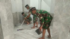 Kodim 0104/Atim Bersama Forkopimda Kota Langsa Galakkan Syafari Subuh Dan Gotong Royong