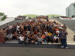 Ratusan Kades Temui HRD di Senayan Jakarta