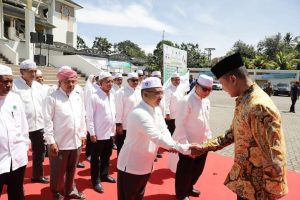 Wagubsu Hadiri Pelantikan Bupati Sukhairi Sebagai Ketua DMI Madina
