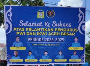 Besok Pengurus PWI Aceh Besar Dilantik Dihadiri Pj Bupati