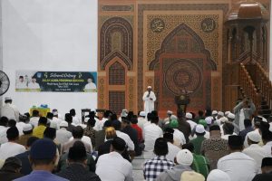 Dandim 0104/Atim Hadiri Safari Subuh Dan Peresmian Renovasi Masjid Darul Falah Oleh Walikota Langsa