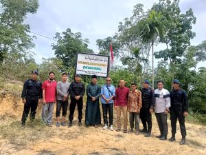 Brimob Kompi 2 Batalyon B Pelopor Satbrimob Polda Aceh Berikan Bantuan di Dayah Hikmatul Ulum Diniyyah Asunnah