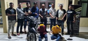 Curi Sepmor Milik Warga Delima, Dua Pelaku Diringkus Satreskrim Polres Pidie