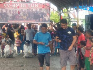 Pemuda Gampong Blang Seunibung Meriahkan HUT Kemerdekaan RI ke-77