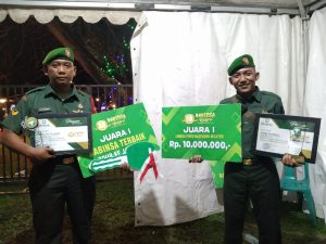 Kodim 0104/Atim Boyong Juara 1, Babinsa Terbaik dan Lomba Foto Kategori Militer Kodam Iskandar Muda
