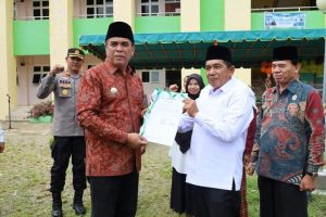 Dukung Pembangunan STAIN Madina, Bupati Sukhairi Hibahkan Lahan 4,2 Hektar