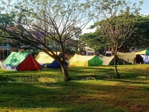 Sekolah Dibawah Jajaran Kemenag Kota Langsa Adakan Perkemahan Bahasa Sako Ikhlas Beramal