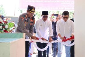 Tiga Pejabat Tinggi Resmikan Polsubsektor Panyabungan Timur