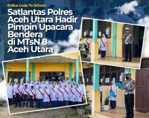 Jadi Pembina Upacara, Polisi Ajak Pelajar Tertib Berlalu Lintas dan Perangi Narkoba