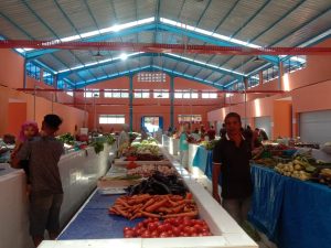 Pedagang Sayur Mulai Tempati Kios Pasar Inpres Tapaktuan