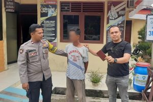 Diduga Mencopet, Diamankan Polsek Rantau Selamat
