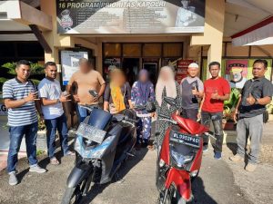Unit Reskrim Polsek Langsa Barat Berhasil Bekuk Dugaan Tindak Pidana Penipuan