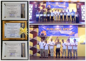 Penyerahan Apresiasi Treasury Gayo Award dari KPPN, Polres Aceh Tengah Raih Capaian Nilai Sempurna (100), Kategori Deviasi Hal III Dipa Terbaik Semester 1, Tahun 2022