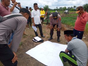 Muspika Tuntaskan Tapal Batas Dua Gampong di Tanah Jambo Aye