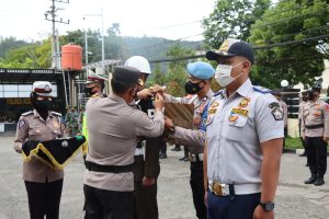 Polres Aceh Tengah Laksanakan Apel Gelar Pasukan Operasi Zebra Seulawah 2022