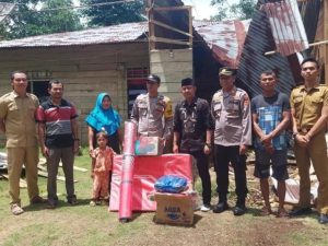 Amukan Angin Badai Telah Memporak Porandakan Desa Alue Teh, Kec. Birem Bayeun