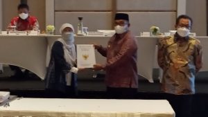 Pj Wali Kota Langsa Terima Dokumen RDTR WP I dan II