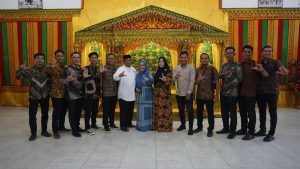 Menjelang Keberangkatan, Bur’am di Jamu Sarapan Pagi di Pendopo Langsa