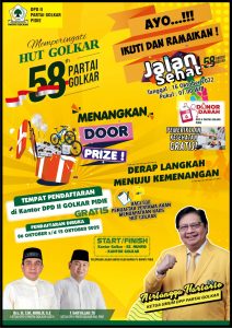 HUT Ke-58, Golkar Pidie Gelar Aneka Kegiatan