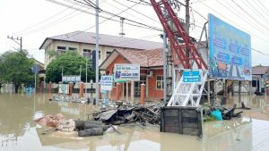 Lagi-lagi KUA Lhoksukon Terendam Banjir, Kerugian Capai Puluhan Juta