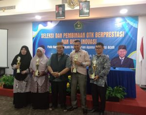 4 Wakil Aceh Utara, Sukses Raih Penghargaan Anugerah GTK Kanwil Kemenag Aceh Award