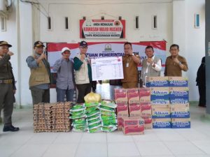 BPMA Salurkan Bantuan Pangan 200 Juta Pasca Banjir Aceh Timur