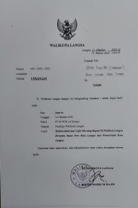 Pj. Wali Kota Langsa Akan ‘SILATURRAHMI’ Bersama Insan Pers