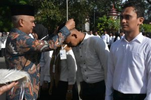 Pemko Langsa, Launching Pendataan Awal Petugas Regsosek Tahun 2022