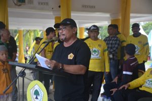 Pj. Wali Kota Langsa, Berikan kata Sambutan pada HUT Golkar ke-58