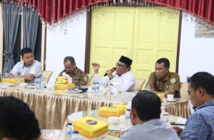 Pertemuan Dengan Wartawan, Pj Bupati Pidie : Kita Jalankan 4 Rencana Strategis