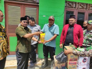 Pj Walikota Langsa, Tinjau Gampong Terdampak Banjir