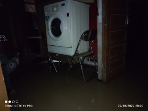 Langsa Mencekam, Hujan deras Berpetir, Listrik Padam Banjir kembali Melanda