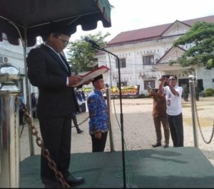 PJ. Bupati Aceh Timur, Pimpin Upacara Peringatan Sumpah Pemuda Ke-94