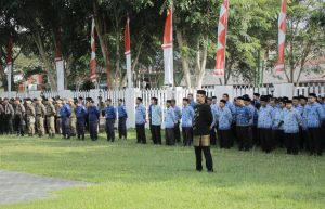 Pj Bupati Aceh Barat Irup Upacara Hari Sumpah Pemuda dan HUT Kota Meulaboh Ke- 434