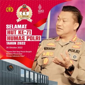 Kabid Humas Polda Aceh Sampaikan Ucapan Selamat HUT ke 71 Humas Polri