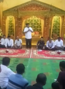 Temu Pers Dengan Pj Walikota Langsa Sayed Mahdum, Terpusat di Pendopo