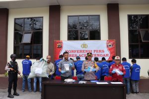 Selusin dari 18 Tersangka Kasus Narkoba Dijajarkan, Ini Kata Kasat Narkoba..