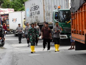 Banjir Yang Menggenangi Jalur Medan-Banda Aceh, Akibatkan Kemacetan