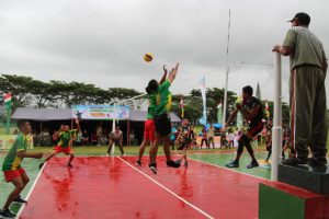 Dalam Rangka Hari Sumpah Pemuda ke-94, Dandim 0113/Gayo Lues Buka Turnamen Bola Voli
