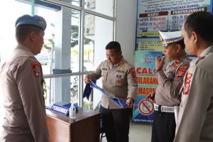 Tingkatkan Kualitas Pelayanan, Kapolres Cek Kesiapan Satpas SIM dan SPKT