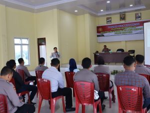 Tingkatkan Kemampuan Pelayanan, Polres Gayo Lues Berikan Pelatihan Kepada Petugas