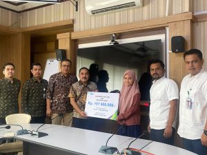 Perkim Aceh Serahkan Santunan JKK Kepada Ahli Waris CV Surya Emdjar
