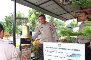 Sidak Penjagaan, Ini Harapan Kapolres Aceh Utara