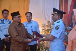Kapala Lembaga Pemasyarakatan Kelas II B Langsa Diserah Terimakan