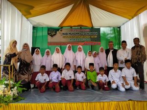 Berbagi di Bulan Maulid, MTsN 8 Aceh Utara Santuni Anak Yatim