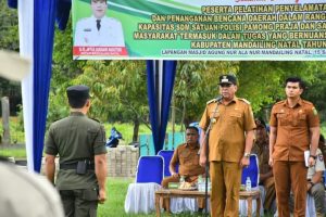 Bupati Madina, 60 Personil Satpol PP dan Linmas Dilatih Hadapi Bencana