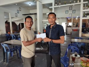 PWI Aceh Serahkan Bantuan Kepada Wartawan PWI Korban Banjir