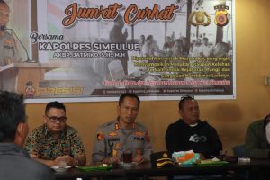 Polres Jajaran Polda Aceh Gelar Jumat Curhat untuk Tampung Keluhan Masyarakat